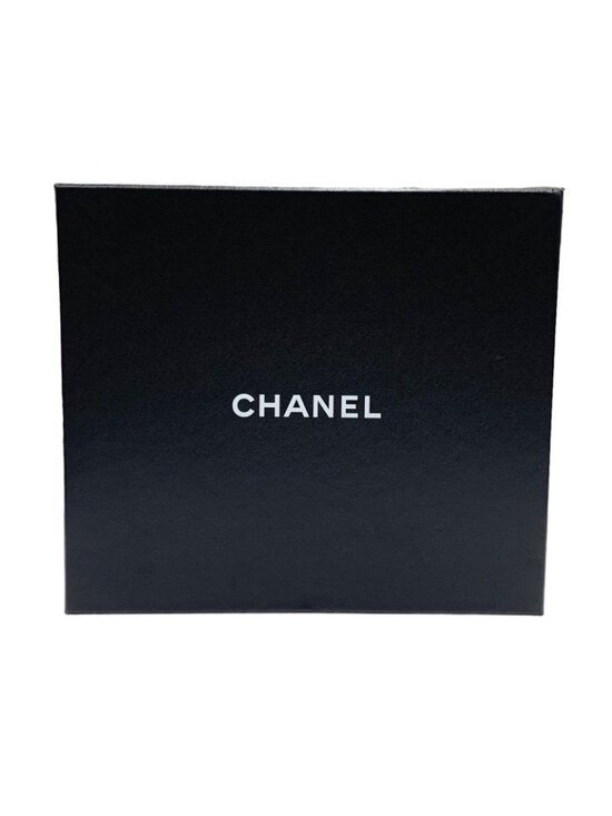 Chanel Boots Short Shoes Leather Patent Black Silver Coco Mark Chain
